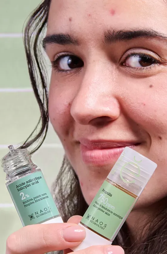 El dúo perfecto contra el acné: Ácido Salicílico y Propolis