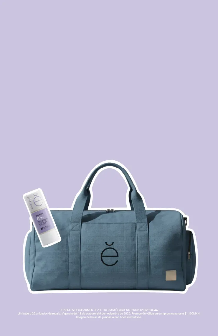 Gym bag de regalo en compras mínimas de $1,100 MXN